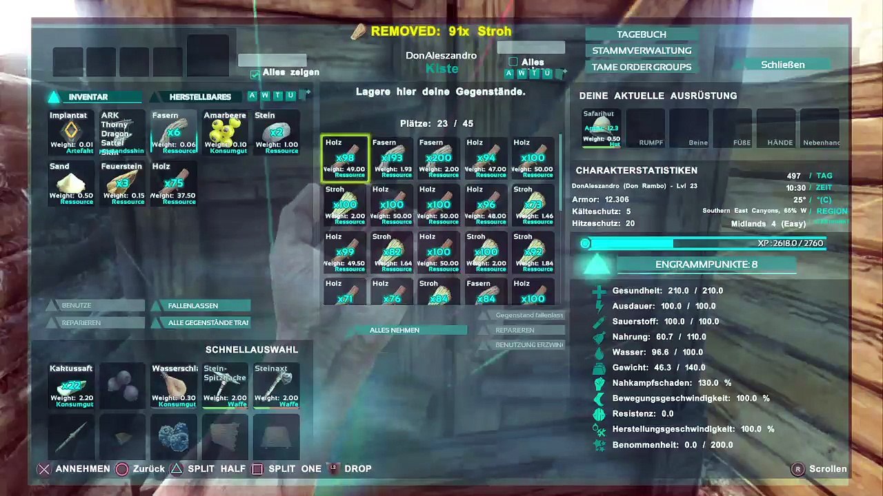 DonAleszandro's ARK Survival Evolved : ««-Überleben mit Don Rambo-»» (697)