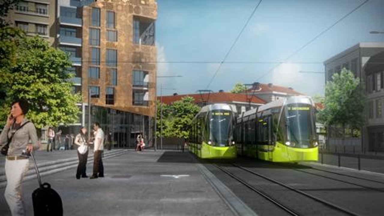 Les futures rames de tramway de l'agglomeration...