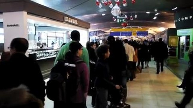 Grève à l'aéroport de St Exupéry