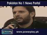 What is Shahid Afridi Saying About Pakistani Young Talent and Abdul Razzaq?