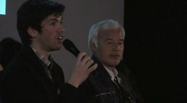 Naoto Matsumura en visite au lycee Theodore Deck...