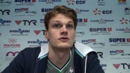 Yannick Agnel apprecie les "supers conditions" et la...