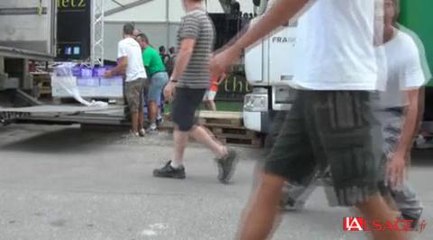 Foire aux vins : Préparatifs J-1