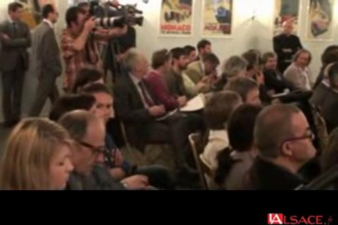 Présentation Rallye d'Alsace à la Cité de l'Auto de Mulhouse