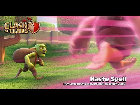 Haste Spell | Video Demonstration | Sneak Peek #5 | Clash of Clans