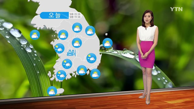 [날씨] 오늘도 전국 찜통더위...대기불안정 곳곳 소나기 / YTN (Yes! Top News)