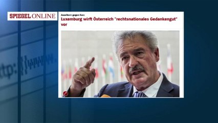 Migrationspolitik: Luxemburg wirft Österreich "rechtsnationales Gedankengut" vor