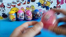 Surprise Eggs Opening !! Winnie the Pooh Frozen Hello Kitty Disney Princess Avengers Star Wars