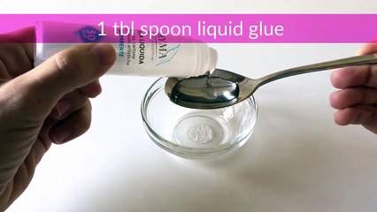 How To Do Crystal Clear Slime Without Borax - Do It Yourself Slime Experiment #3