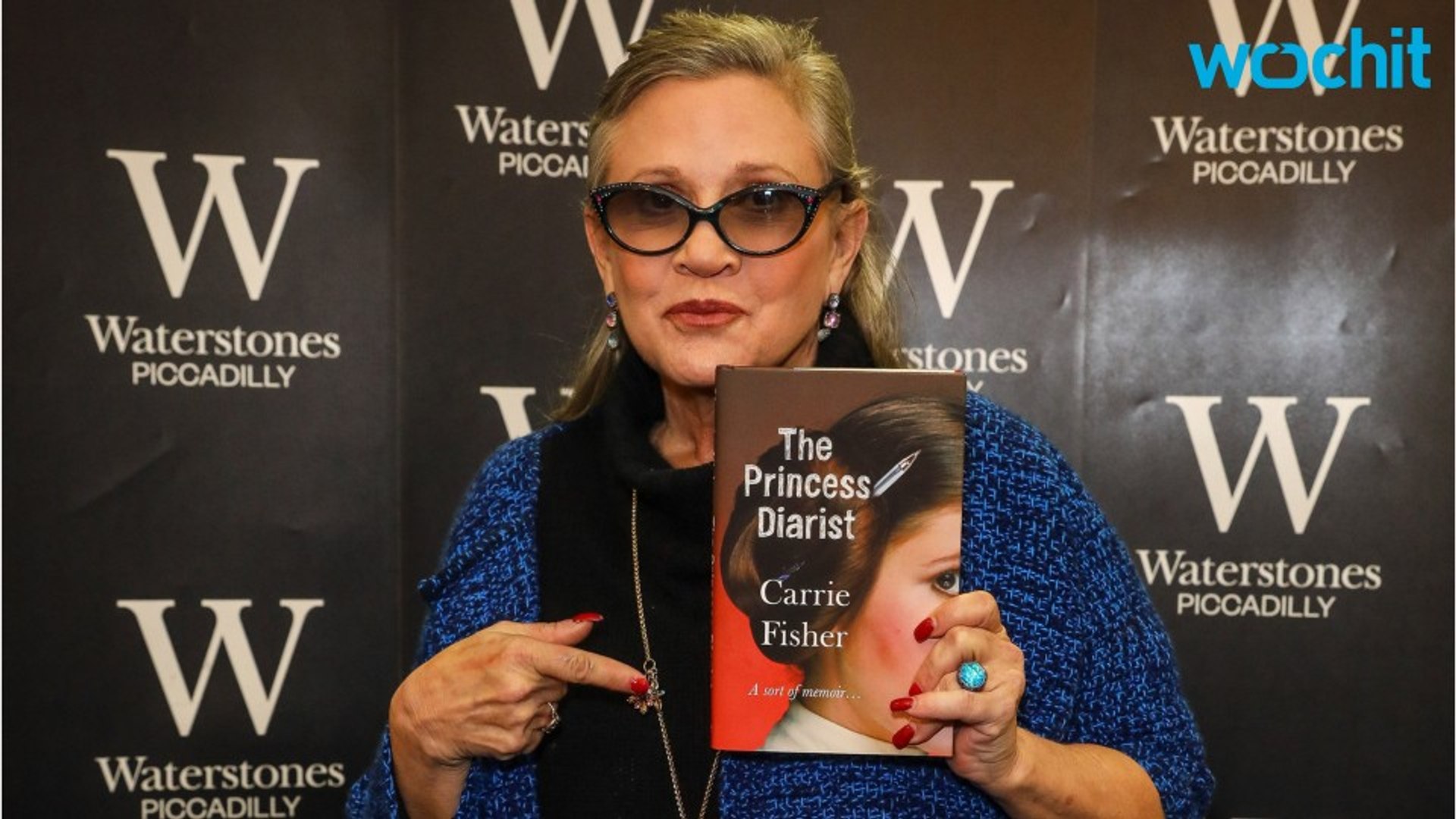 Image result for carrie fisher and prozac