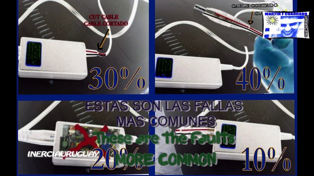 LAPTOP AC ADAPTOR REPAIR CARGADORES DE PORTATILES LAS FALLAS MAS COMUNES APRENDE A REPARAR CON Y SIN HERRAMIENTAS