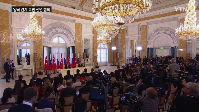 러시아 · 터키 전략적 화해...서방 압박 카드로 활용 / YTN (Yes! Top News)