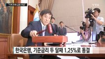 기준금리 1.25% 동결…