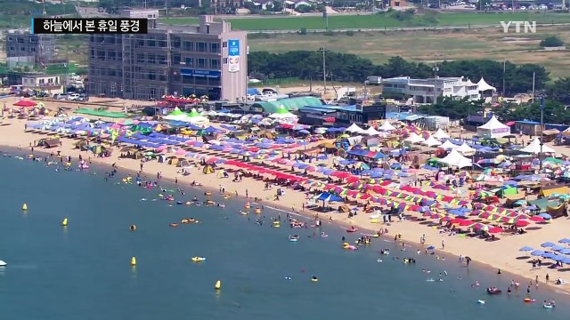 전국이 가마솥...더위 피해 바다로 계곡으로 / YTN (Yes! Top News)