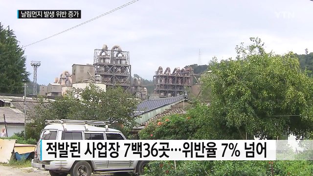 미세먼지 원인 날림먼지 '풀풀'...위반 더 늘어 / YTN (Yes! Top News)