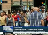 Argentina: alza en tarifa del servicio de agua alcanza hasta el 375%