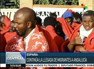 España: llegan a Málaga 50 refugiados que estaban desaparecidos
