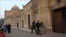 Cristianos coptos celebran su Navidad en Egipto bajo extrema vigilancia