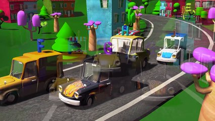 ABC Song On Vehicles For Children _ ABC Song For Kids_3D Alphabet Songs-S3HddaPIEtU