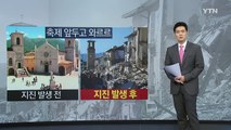 축제 앞두고 와르르...'수천 명 관광 중' 지진 / YTN (Yes! Top News)