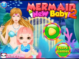 Mermaid New Baby Part 2 Video Game-Baby Caring Games-Cute Baby Mermaid Movies