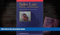 PDF [DOWNLOAD] Sales Law: Domestic and International 1999 (Concepts   Insights) [DOWNLOAD] ONLINE