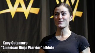 -American Ninja Warrior- sensation Kacy Catanzaro steps inside a WWE ring - WWE