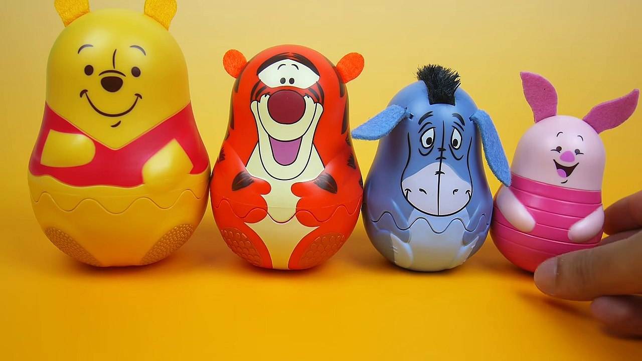 Winnie The Pooh Surprise Eggs Disney Cars Spongebob Hello Kitty Peppa Pig Minions My Little Pony