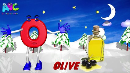Phonics Letter O Song _ ABC Song _ ABC rhymes for children in 3D _ O for Owl-LURW8kUeycQ