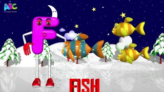 Phonics Letter F Song _ ABC Song _ ABC rhymes for children in 3D-ve19iLD1cmU
