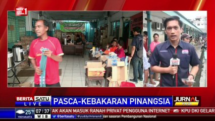 Bantuan Pemprov DKI untuk Korban Kebakaran di Pinangsia Sudah Tiba