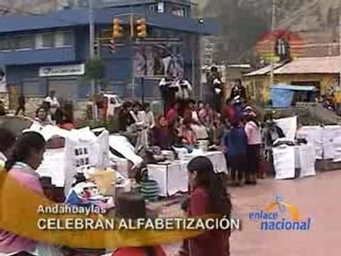 CELEBRAN ALFABETIZACIÓN - ANDAHUAYLAS