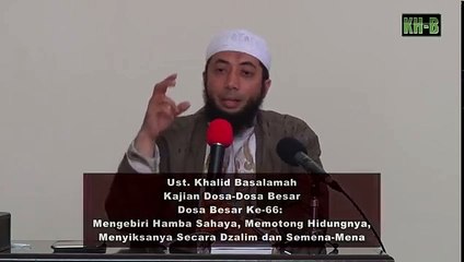 Dosa Besar Ke-66 Mengebiri Hamba Sahaya atau Menyiksanya Secara Zalim dan Semena-mena_01