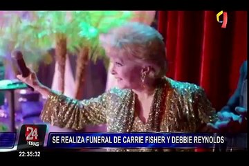 Hollywood da el último adiós a Carrie Fisher y Debbie Reynolds