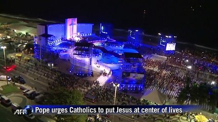 1.5 million Brazilians throng to see 'pope of poor'
