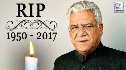 Om Puri's Final Journey | #OmPuri | LehrenTV