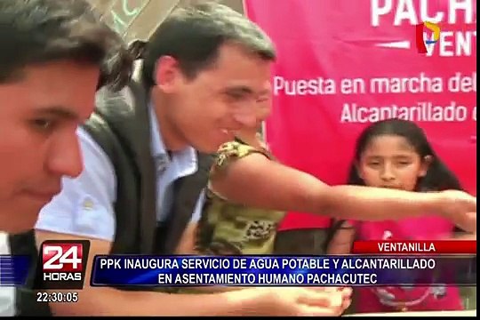 Ventanilla: inauguran servicio de agua potable y alcantarillado en Pachacútec