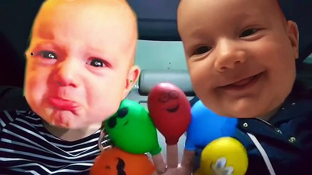 CRYING BABY Superheroes Learn Colors with Hulk Finger Family Song and Balloons for Babies-griTcY3dQvQ