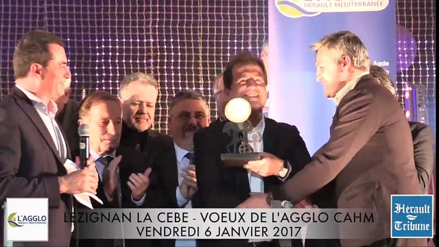 AGGLO AGDE - PEZENAS - VOEUX et TROPHES de l' AGGLOMERATION à LEZIGNAN LA CEBE