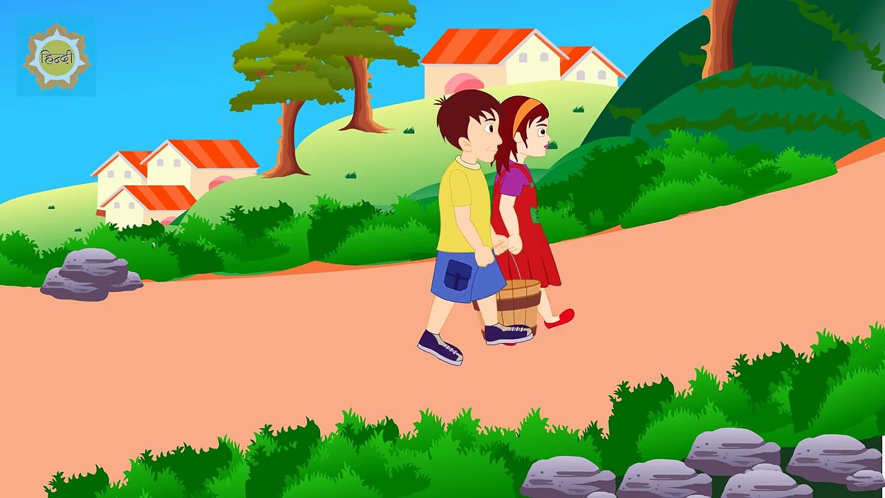 Hindi Nursery Rhyme _ Chunnu Munni _ Jack and Jill in Hindi-PluTYVaGHPs
