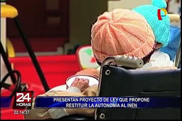 Presentan proyecto de ley que propone restituir la autonomía al INEN