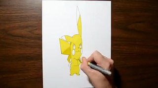 3 d çizim Pikachu (by Jonathanstephenharris)