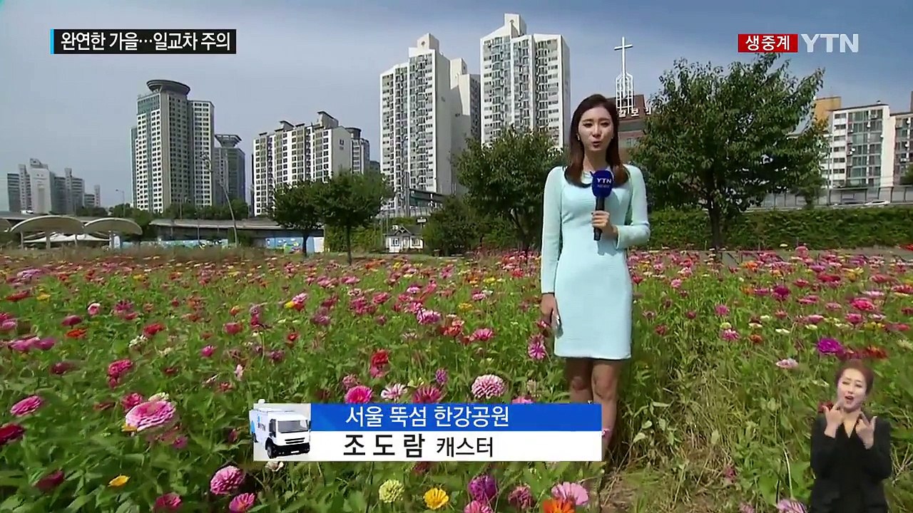 [날씨] 오늘 완연한 가을 날씨...큰 일교차 주의 / YTN (Yes! Top News)