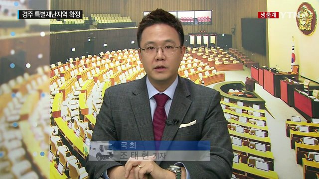 '강진' 경주 특별재난지역 선포 사실상 확정 / YTN (Yes! Top News)