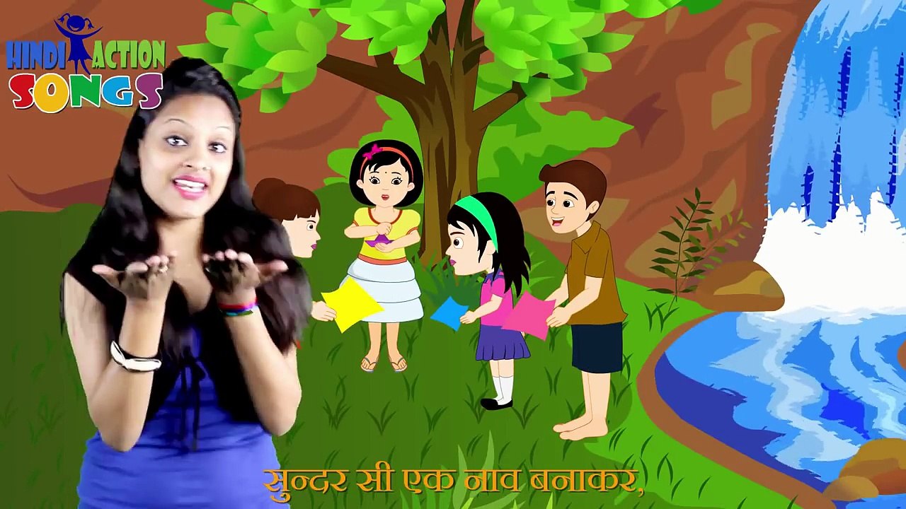 HindiActionSongs _ Apni Naav _  Boat Song-B9DuE35wsZw