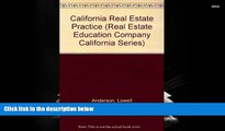 PDF [FREE] DOWNLOAD  California Real Estate Practice (Real Estate Education Company California