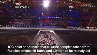 Olympics 2014_ IOC to reanalyse all 254 Russian urine samples