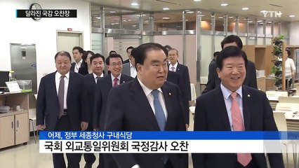 '만 원 메뉴 각자 계산'...달라진 국감 오찬 / YTN (Yes! Top News)