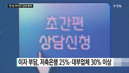 '한 달 무이자'...94%가 못 갚아 고금리에 신음 / YTN (Yes! Top News)