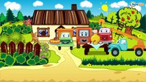 The White Ambulance and The Fire Truck | Service & Emergency Vehicles Cartoons for children